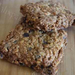 galleta de avena